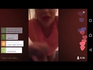 Periscope sexy 18 + sarhoş türk kızı kalça show ve twerk yapıyor hd live