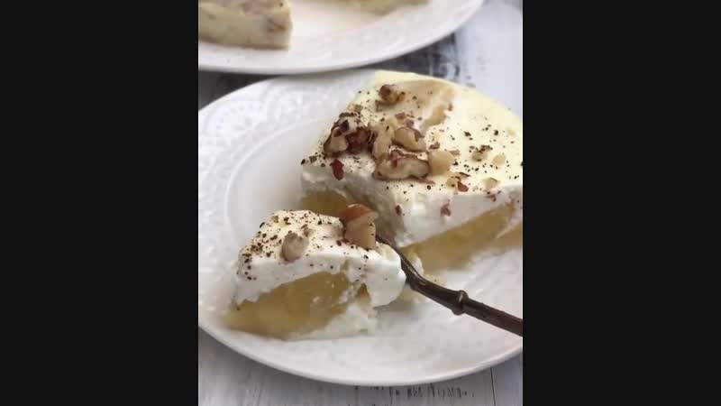 Бананы, запечённые с творогом и йогуртом🍌