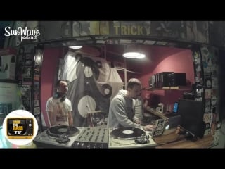 Alex yurov and dj n!ke sun wave live stream@baza record shop