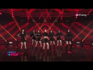 Clc black dress @ simply k pop 180316