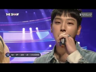 180327 [더쇼/the show] b a p 힘찬, 영재 mc himchan youngjae 1