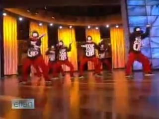 Exclusive jabbawockeez performance web uncut! on ellen's show (2009 02 25)