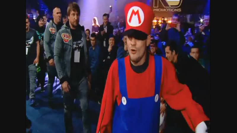 "супер марио" 🍄 выход на ринг дениса беринчика