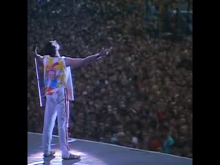 Фредди меркьюри исполняет love of your life (wembley, 1986)
