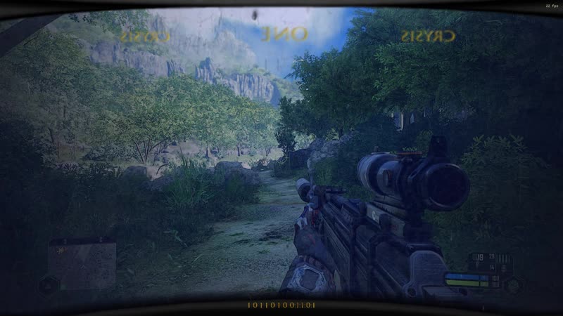Crysis remastered 2020 визор
