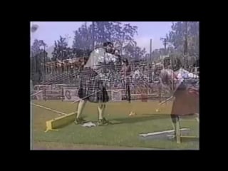 Instruction video highland games (lessons) throwing