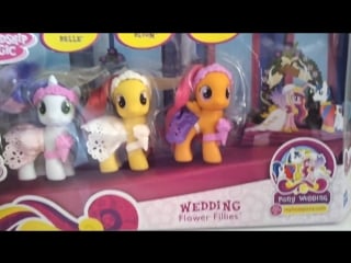 Mlp toy review%2funboxing wedding flower fillies!