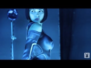 Playboy tron game on