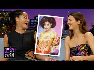 Tracee ellis ross and kendall jenner nerd out over runway modeling [rus sub]