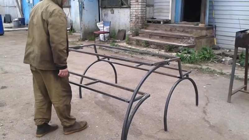 Лавочка трансформер новаргон