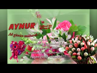 Aynur ad gunun mubarek 2019 wmv