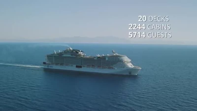 Msc meraviglia ship visit