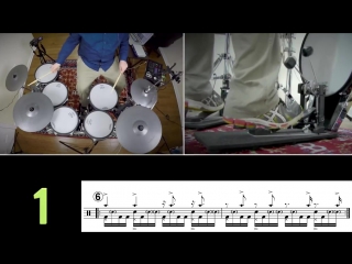 Paradiddle coordination challenge