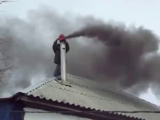 Прочистка дымохода