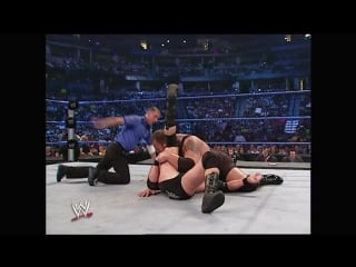 Vengeance triple threat wwe championship match brock lesnar vs kurt angle vs big show