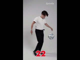 The vamps keepy uppy challenge