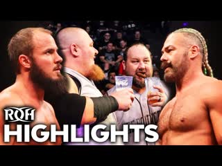 Pj black tries to coach protégé to victory vs bouncers! ¦ roh highlights feb 7, 2020