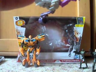 Transformers prime bumblebee vs starscream deluxe class