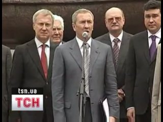 Відкриття відреставрованого пам'ятника засновникам києва