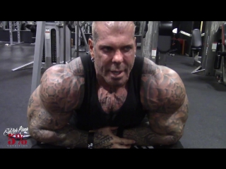 Rich piana & sara heimis at golds venice killin shit blowin up tri's bald new car