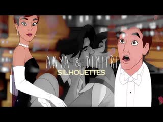 Anya + dimitri | silhouettes |