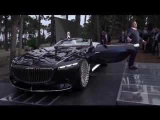 2019 mercedes maybach 6 cabriolet hot girl unveil hot car