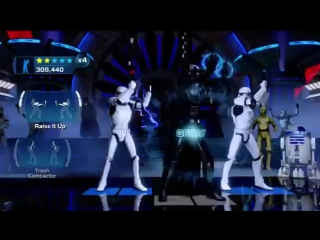 Kinect star wars galactic dance off little white doves