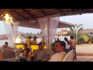 Ужин и закат в cafe del mar в гоа (индия)