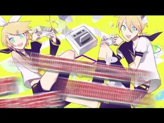 Kagamine rin and kagamine len retoro mania kyousoukyoku juumonji atari ost