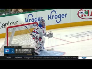 Tsar is back! igor shesterkin vs dallas stars (all saves) [10 03 2020]