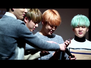 `fancam` 160103 | bangtan @ bundang fansign