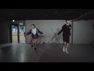 1million dance studio say something a great big world, christina aguilera | jay kim, yoojung lee