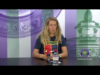 Victoria azarenka second round press conference