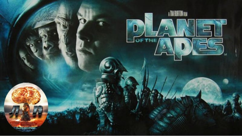 ☠ планета обезьян / planet of the apes (2001) 720hd