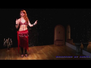 How to do belly dance chest slide 3219