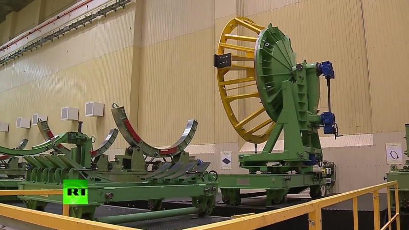 Как создаётся ракета «сармат» видеокадры с красноярского машиностроительного завода