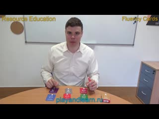 Fluency cards resource education on playandlearnru1