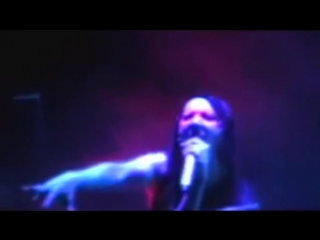 Marilyn manson the reflecting god (live in sacramento|)