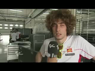 Motogp 2010 sepang test2 interview simoncelli