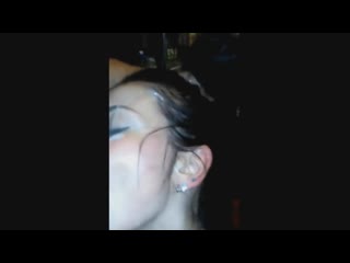 Минет на вписке сперма на лице у молодой шлюхи отсос порно секс проститутка blowjob cum porn