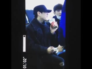 [fancam] 151127 yugyeom & junior @ incheon airport