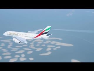 Экстремалы полетали вокруг airbus a380 над дубаем с реактивными ранцами