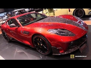 2018 ferrari 812 superfast mansory stallone exterior interior walkaround 2018 geneva motor sho