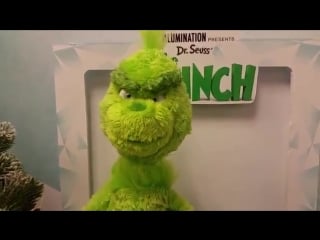 He was out there voicing plushies this is from a toy fair back in feb but i dont remember seeing it its talking thegrinch i thi