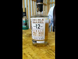 Double barrel 12 single malt irish whiskey