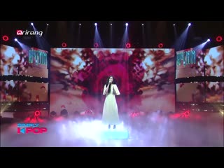 Hynn the lonely bloom stands alone @ simply k pop 190412