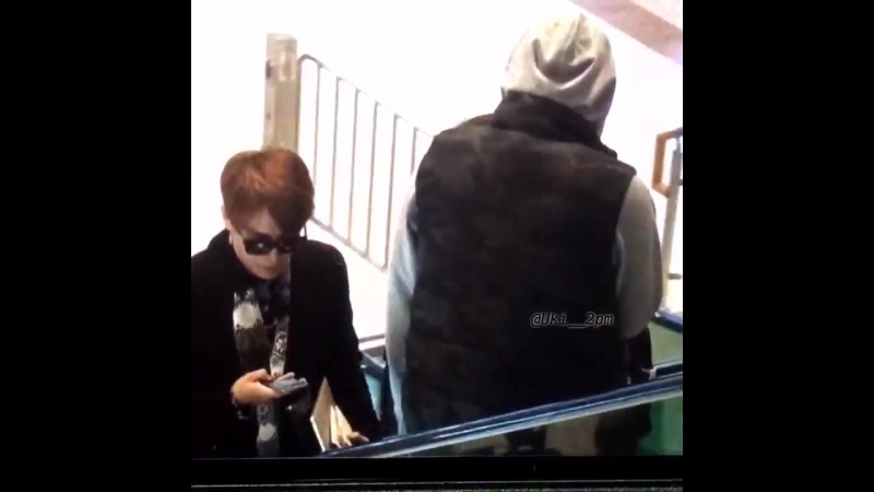 [fancam] 151113 jun k gimpo airport, полетел в японию