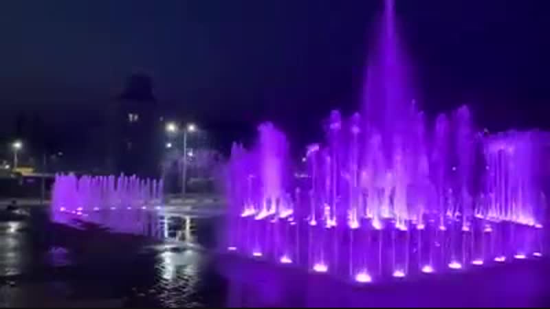 Музыкальный фонтан в новомосковске