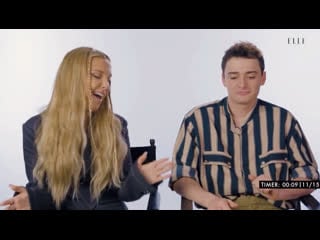 Millie bobby brown & noah schnapp for elle