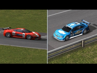 Gsce gt3 ferrari v/s wtcc lacetti 1 42 spielberg vintage